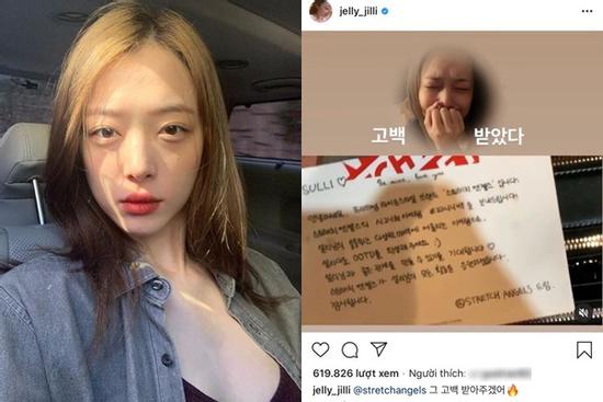 Dấu hiệu lạ trong bài đăng cuối cùng trên Instagram của Sulli: Nhan sắc mỹ miều như đang khóc!