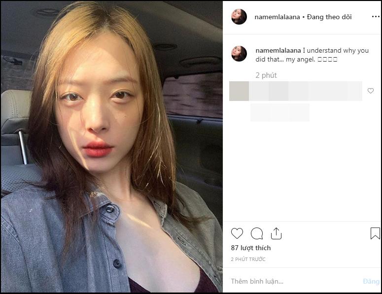 Nam Em chia sẻ ảnh Sulli kèm lời vĩnh biệt, khẳng định: Tôi hiểu vì sao cô ấy chọn đường cùng-4