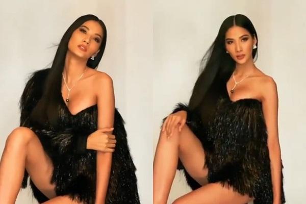 Bản tin Hoa hậu Hoàn vũ 15/10: Hoàng Thùy oanh tạc bảng xếp hạng, sẽ vượt kỳ tích của HHen Niê?-11