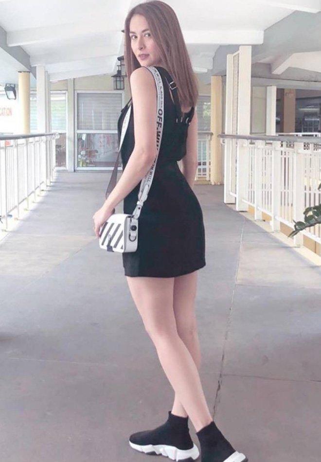 Sau 6 tháng lâm bồn, vóc dáng của mỹ nhân đẹp nhất Philippines vẫn thẳng đuột không đường cong-11