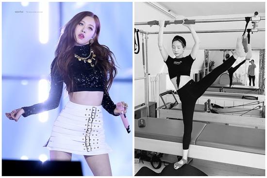 Mỹ nhân Hàn uống nước bí ngô thay bữa, tập đến kiệt sức để giữ eo thon