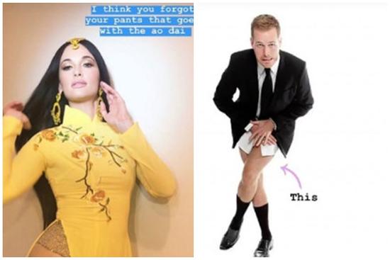 Phù thủy make-up gốc Việt Michelle Phan lên tiếng vụ ca sĩ Mỹ mặc áo dài không quần