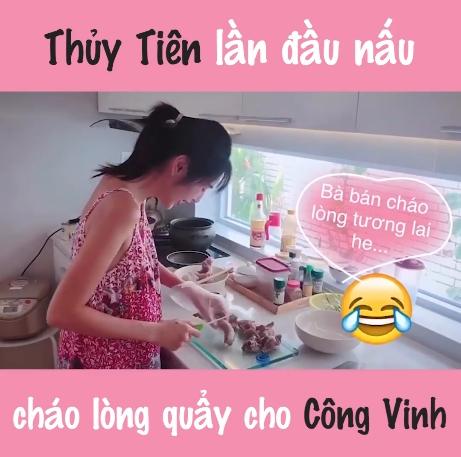 Thủy Tiên chia sẻ bí quyết giữ chân chồng bằng nồi cháo lòng 50 triệu-4