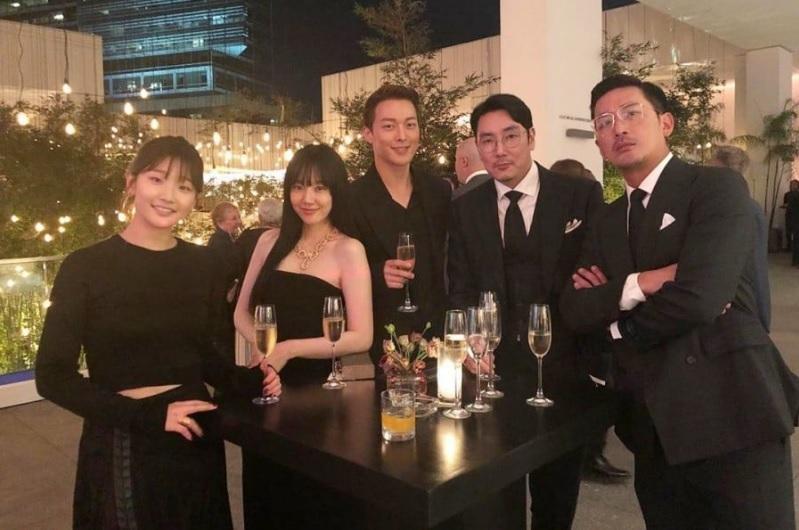 Im Soo Jung, Jang Ki Yong, Ha Jung Woo, Park So Dam cùng tham gia buổi tiệc ở Hammer Museum, Los Angeles.