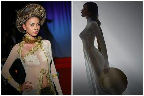 Các sao Việt từng bị chỉ trích vì mặc áo dài phản cảm