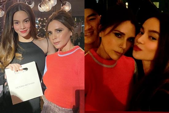 Đứng chung khung hình với Victoria Beckham, nhan sắc Hồ Ngọc Hà được đánh giá ra sao?