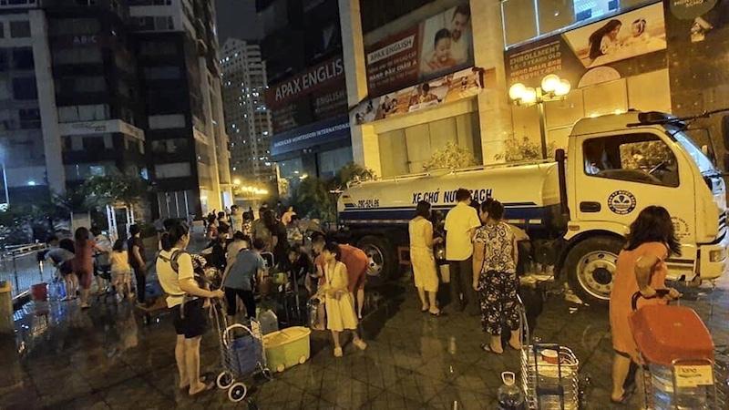 Khoanh vùng khu vực Hà Nội khuyến cáo không dùng nước sạch sông Đà ăn uống-2