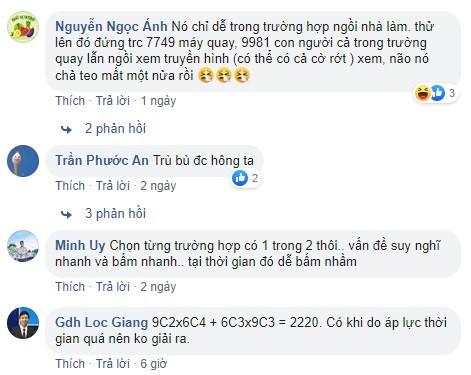 Tranh luận việc thí sinh Olympia chỉ có 20 giây giải câu hỏi toán-2