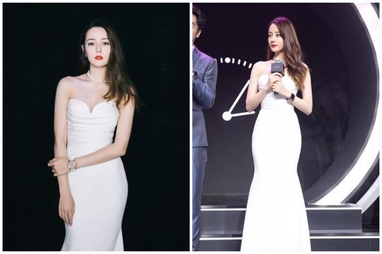 Nhiệt Ba đẹp như tiên nữ nhưng liên tục lấy tay che chắn vì sợ hớ hênh