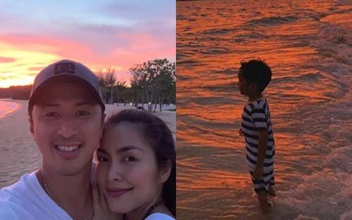 Lộ ảnh rõ mặt con trai Tăng Thanh Hà, dân mạng xuýt xoa vì giống hệt tiểu hoàng tử-4