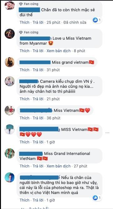 Kiều Loan lộ chân to và ngắn, fan nghi ngờ nhiếp ảnh gia chụp hình không có tâm ở Miss Grand International-6