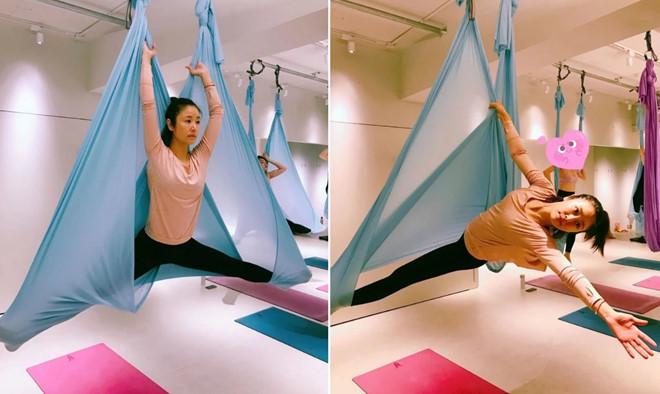 Lâm Tâm Như khoe cơ thể dẻo dai, thon gọn khi luyện tập yoga-1