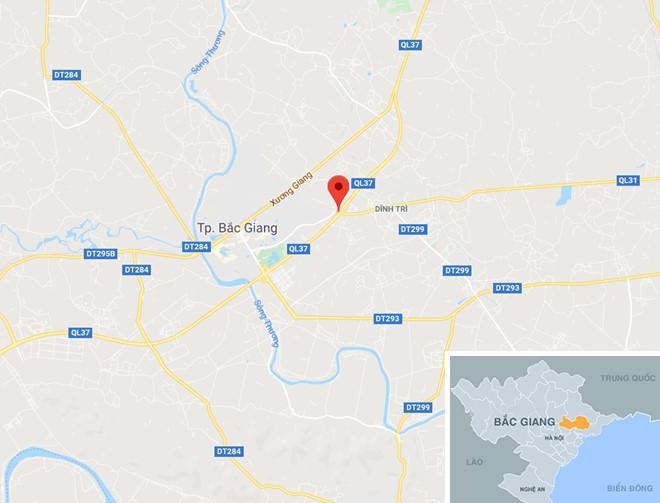 Xe khách cháy rụi khi đang chạy trên cao tốc Hà Nội - Bắc Giang-2