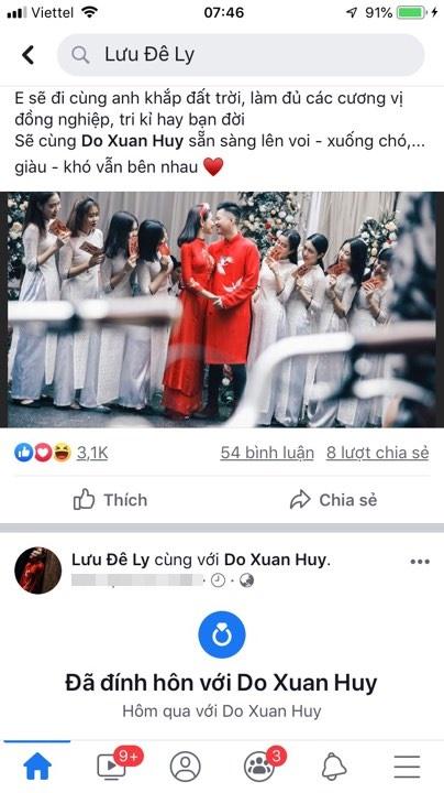 Vừa làm đám hỏi, Lưu Đê Ly nhắn nhủ bố của con trai: Em sẵn sàng cùng anh lên voi xuống chó-1