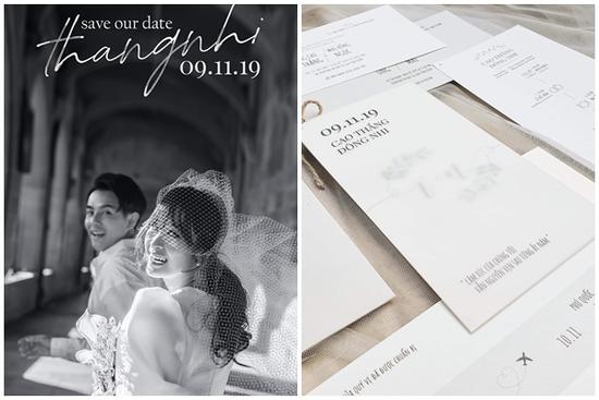 Lộ thiệp cưới giản dị của Đông Nhi và Ông Cao Thắng, 500 khách mời được cô dâu chú rể đài thọ toàn bộ kinh phí