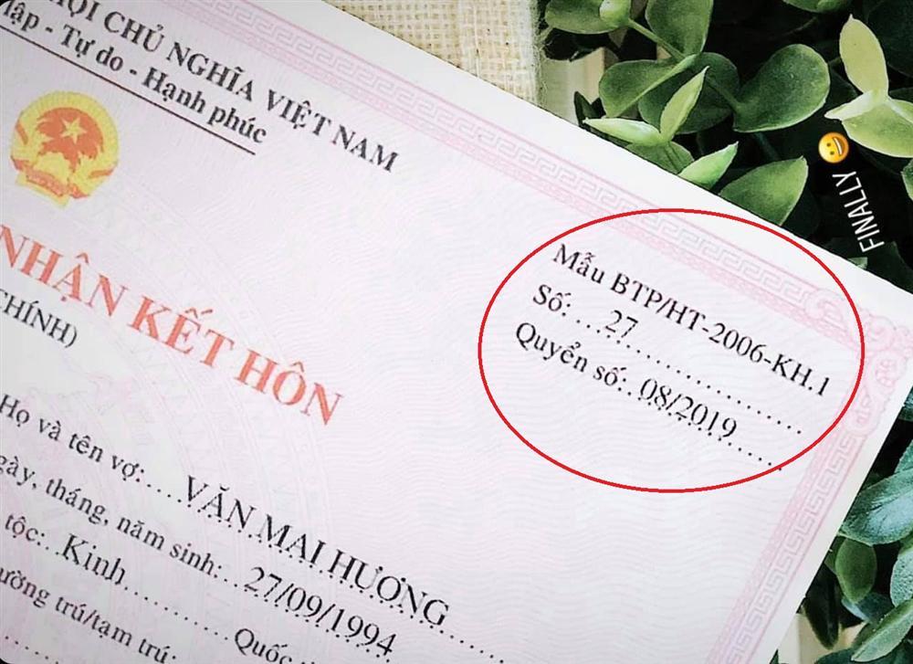 Dân mạng bóc phốt giấy đăng ký kết hôn của Văn Mai Hương là giả, nghi chiêu trò PR sản phẩm mới-3