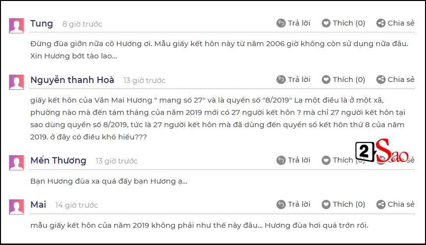 Dân mạng bóc phốt giấy đăng ký kết hôn của Văn Mai Hương là giả, nghi chiêu trò PR sản phẩm mới-4