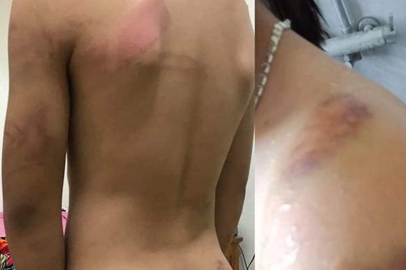 Tạm giữ kẻ bạo hành con nhỏ, dựng chuyện bố đẻ loạn luân với vợ-1