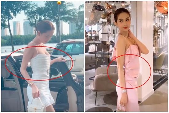 Ngọc Trinh gây bất ngờ với vòng 1 và vòng 2 'thoắt phồng thoắt xẹp' chỉ trong một ngày