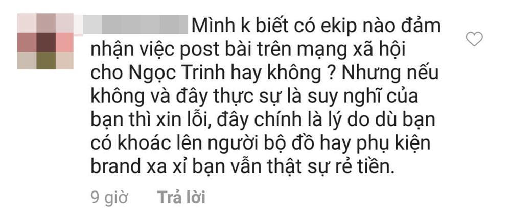 Khẳng định nhan sắc quyết định tất cả, Ngọc Trinh bị dân mạng đồng loạt chỉ trích não ngắn - rẻ tiền-4