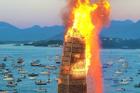 Lễ hội đốt tháp lửa cao nhất thế giới