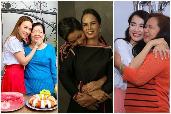 Rũ hết hào quang lấp lánh, Mỹ Tâm - Nhã Phương - H'Hen Niê chỉ muốn làm đứa con bé bỏng bên người phụ nữ của cuộc đời