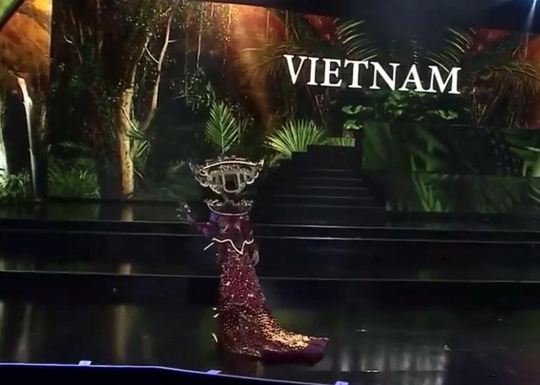 Hơn 1000 đèn led không sáng, phần thi quốc phục của Kiều Loan tại Miss Grand 2019 gây tiếc nuối-5