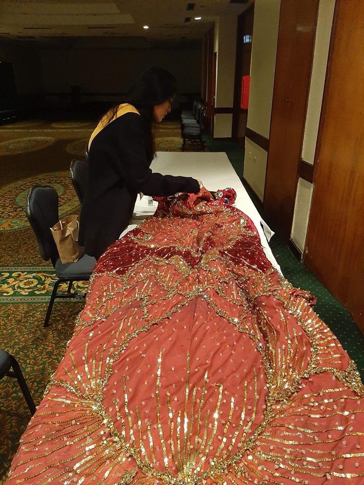 Hơn 1000 đèn led không sáng, phần thi quốc phục của Kiều Loan tại Miss Grand 2019 gây tiếc nuối-9