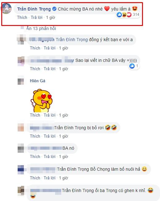 Bất ngờ thay đổi xưng hô khi Bùi Tiến Dũng lên chức bố, Đình Trọng làm fans lo lắng cho thân phận kẻ thứ ba-3