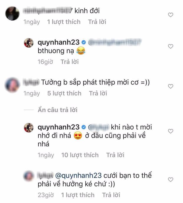 Người yêu Duy Mạnh khoe nhẫn kim cương siêu khủng, trả lời từng comment về hứa mời cưới bạn bè-3