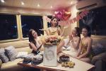 Sinh nhật siêu to của Huyền Baby: Mở party khoe body cực căng trên du thuyền cùng hội chị em