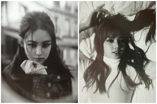 Ảnh tạp chí chụp tại châu Âu của Jennie và Lisa (BlackPink)