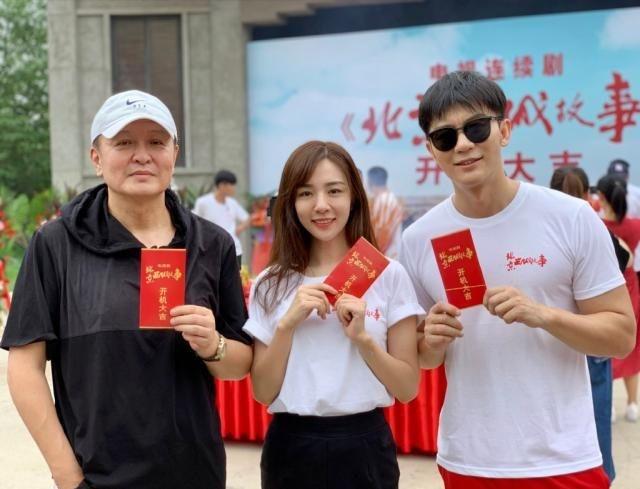 Lộ ảnh Lý Thần cùng bạn gái tin đồn Vương Hiểu Thần trên phim trường-9