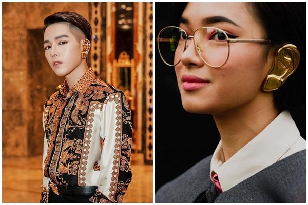 Đức Phúc đi giày cao gót, đeo bịt tai vàng chống thị phi nhưng fan lại thi nhau réo tên Sơn Tùng M-TP và Erik-6