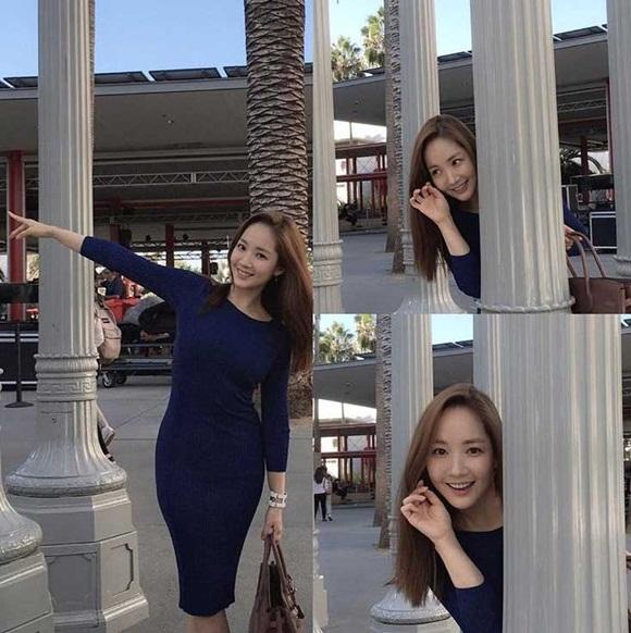 Mặc cả cây màu đen, nữ hoàng dao kéo Park Min Young vẫn nổi như cồn ở sân bay với vòng eo con kiến và túi Hermes sang chảnh-6