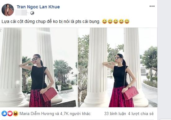 Là mẹ bầu sành điệu nhất nhì Vbiz nhưng Lan Khuê vẫn liên tục than thở chuyện ăn mặc khi mang thai-2