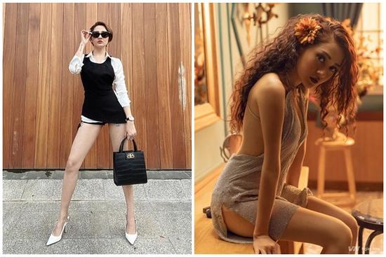 Sau hình ảnh trang phục 'bánh tét', Bảo Anh lại khiến người đối diện tưởng cô 'không mặc quần'