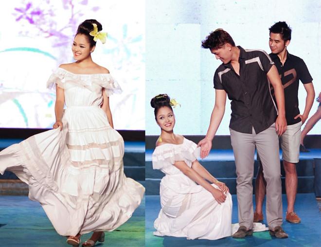 Mỹ nhân Việt ghi điểm với hành động đẹp, cứu đồng nghiệp trên sàn diễn thời trang-12