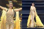 Kiều Loan mặc jumpsuit trình diễn dạ hội, khán giả xem Miss Grand 2019 há hốc với hình ảnh lạ kỳ