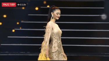 Kiều Loan mặc jumpsuit trình diễn dạ hội, khán giả xem Miss Grand 2019 há hốc với hình ảnh lạ kỳ-3