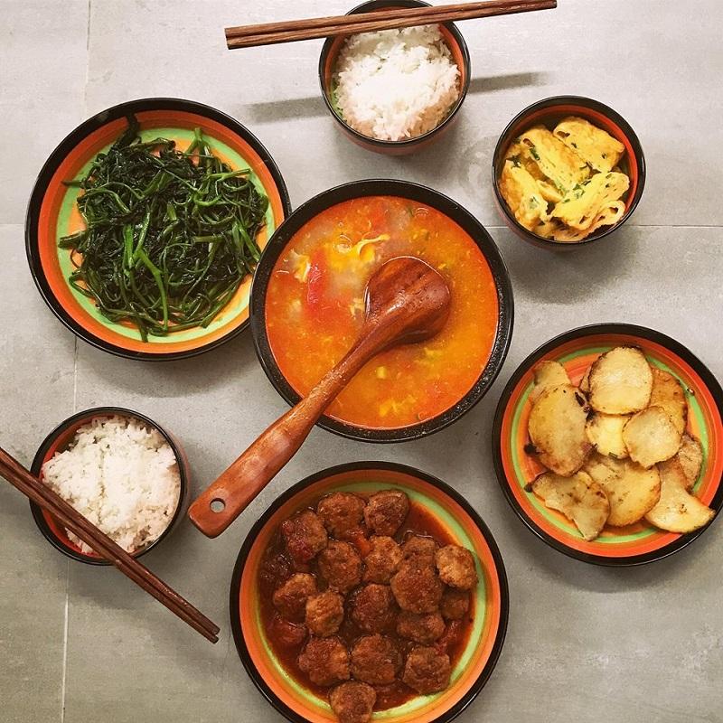 Khéo tay hết phần thiên hạ, vợ Huy Cung khoe thực đơn cả tuần không trùng bữa nào-7