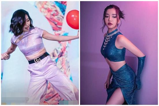 Mới hôm qua còn lộ bụng mỡ bèo nhèo mà hôm nay Bích Phương đã khoe eo sexy hết cỡ