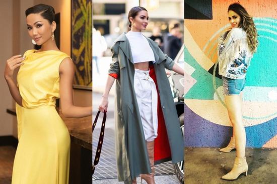Bản tin Hoa hậu Hoàn vũ 24/10: H'Hen Niê diện đầm đơn sắc vẫn 'chặt' hết các mỹ nữ ăn mặc cầu kỳ