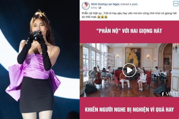 Lan Ngọc gây cười khi hát hit Đóa hoa hồng của Chi Pu-1