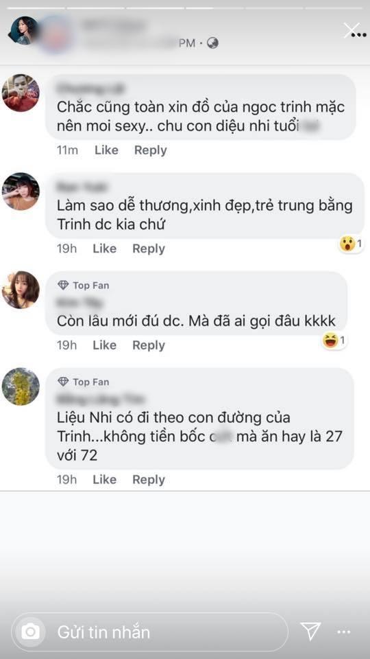 Bị antifan chê còn lâu mới đú được theo Ngọc Trinh, Diệu Nhi gay gắt lên tiếng-4