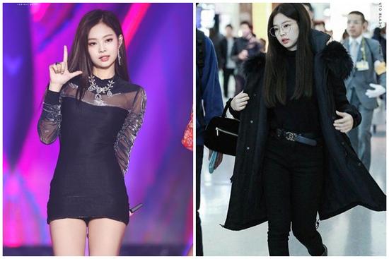 Jennie thích diện cả cây đen, váy áo bó sát khoe body hút mắt