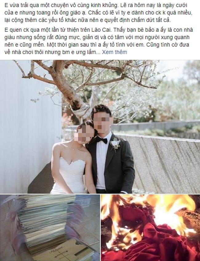 Chỉ vì 1 câu nói của mẹ chồng tương lai, con dâu đốt váy cưới cùng 500 tấm thiệp mời rồi bỏ về-1