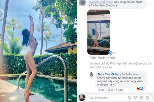 Thủy Tiên đáp trả khi bị chê chỉnh sửa ảnh đến biến dạng-1