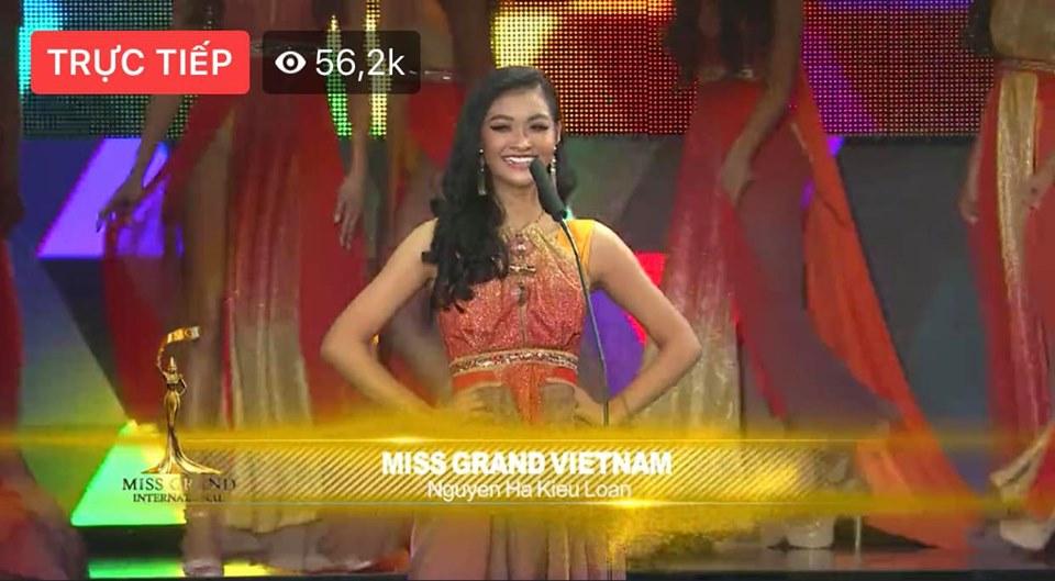 HOT: Kiều Loan vào top 10, diễn thuyết hòa bình nổi da gà tại chung kết Miss Grand 2019-1