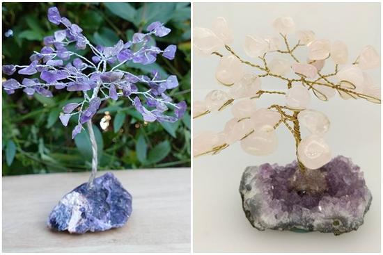 Đón tài, rước lộc vào nhà nhờ trang trí phòng với cây đá quý vừa sang, vừa đẹp